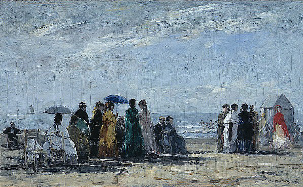 The Beach at Trouville